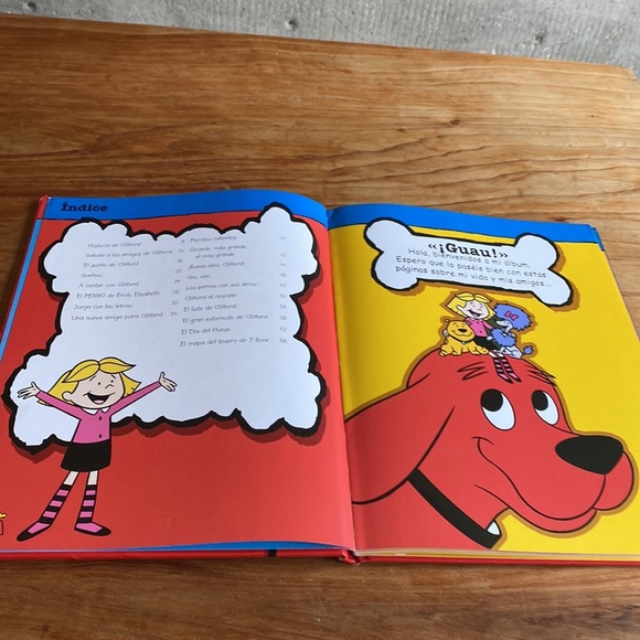 Spanish Clifford Book with stories and activities - Picture 7 of 9